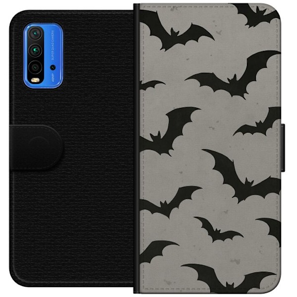 Xiaomi Redmi Note 9 4G Plånboksfodral Flutterprint