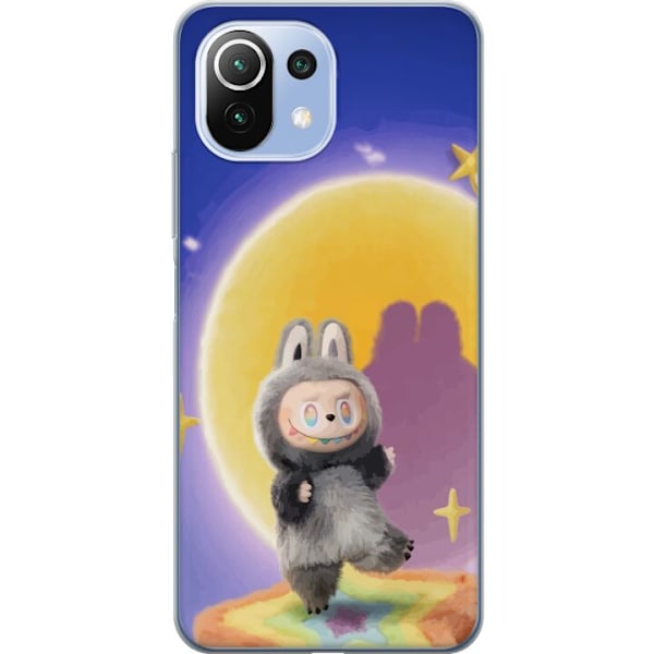 Xiaomi 11 Lite 5G NE Läpinäkyvä kuori Labubu Neon Pop - Neo