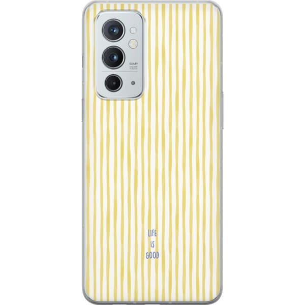 Kompatibelt Mobildeksel til OnePlus 9RT 5G Life Is Good gul