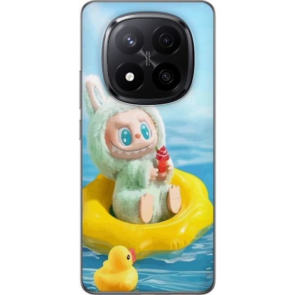 Xiaomi Redmi Note 14 Pro+ Gennemsigtig cover Labubu Stripe Att