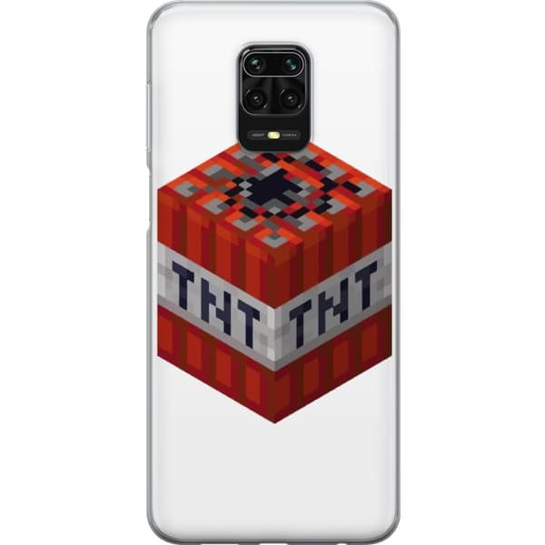 Kompatibel Mobilcover til Xiaomi Redmi Note 9S Minecraft TNT