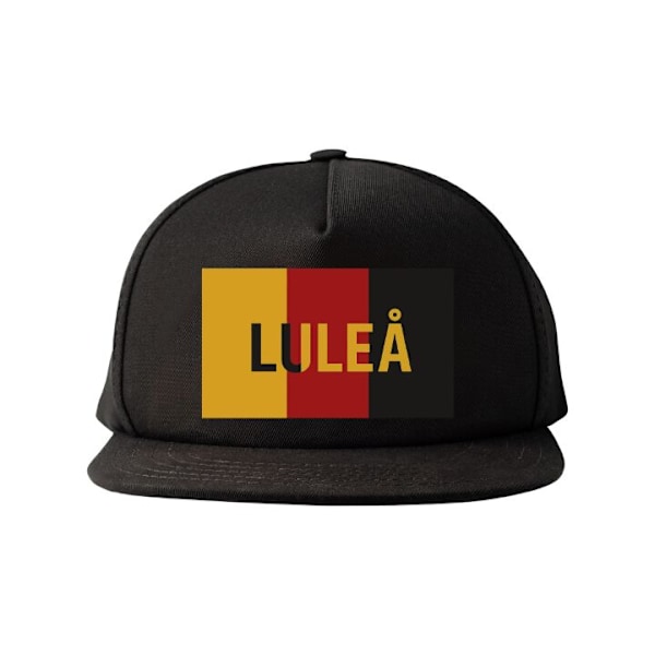 Snapback för Vuxen | Justerbar Keps Luleå – Hockey svart one size