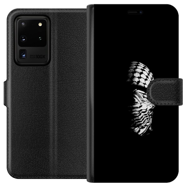 Samsung Galaxy S20 Ultra Lompakkokotelo Keffiyeh-kuviointi - k