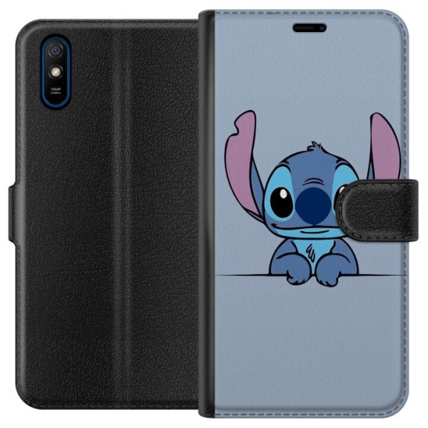 Xiaomi Redmi 9A Lommeboketui Lilo & Stitch