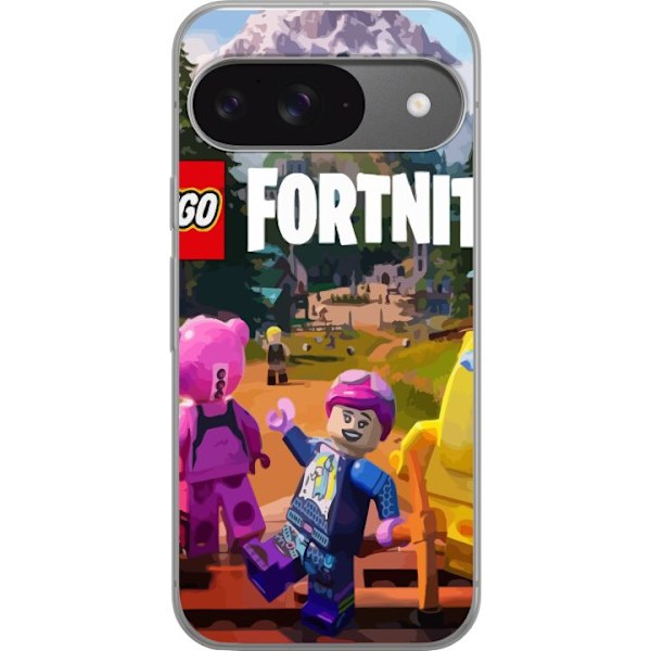 Google Pixel 9 Gjennomsiktig deksel Fortnite