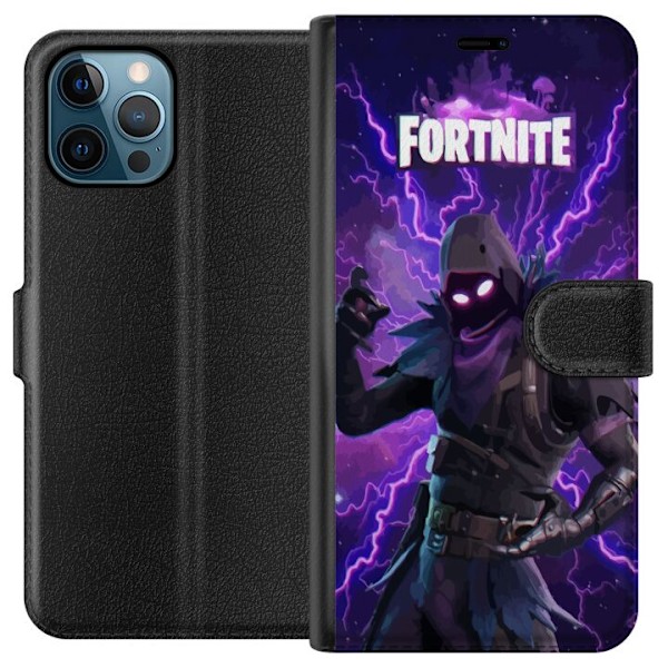 Apple iPhone 12 Pro Max Tegnebogsetui Fortnite Raven