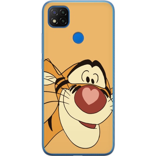 Xiaomi Redmi 9C Gennemsigtig cover Tiger