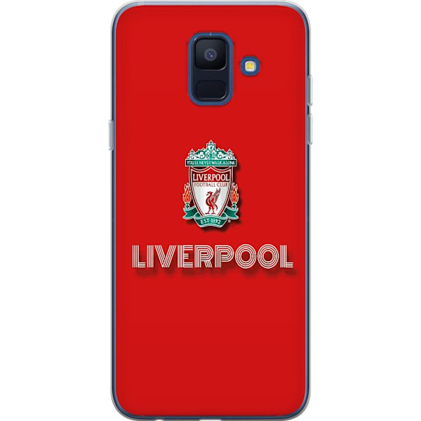 Samsung Galaxy A6 (2018) Gennemsigtig cover Liverpool