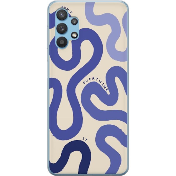 Samsung Galaxy A32 5G Läpinäkyvä kuori Rauhalliset Aallot