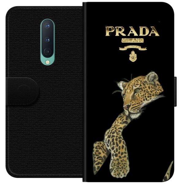 OnePlus 8 Lompakkokotelo Prada Leopard