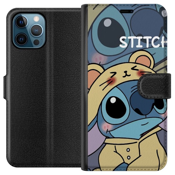 Apple iPhone 12 Pro Max Plånboksfodral Stitch
