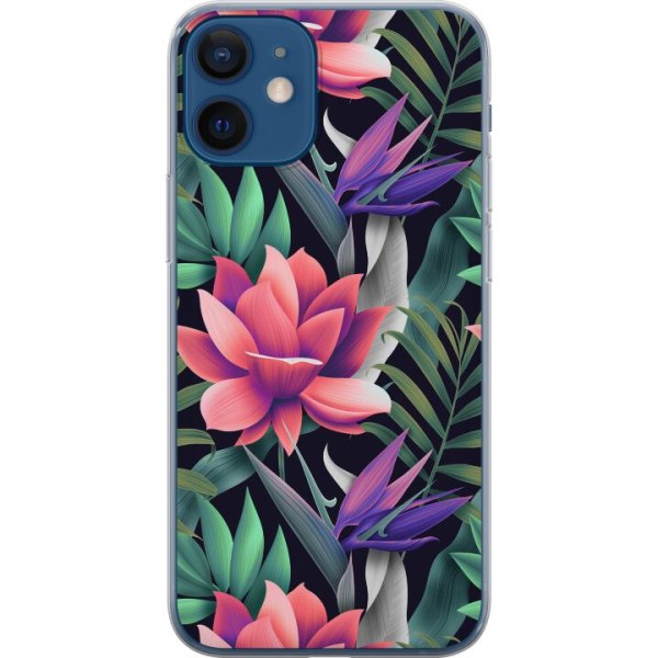 Apple iPhone 12  Cover / Mobilcover - Blomster