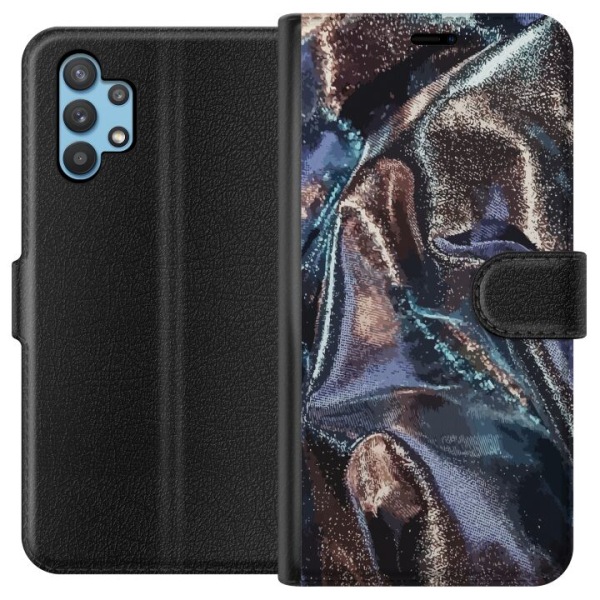 Samsung Galaxy A32 5G Plånboksfodral Glitter / Silke
