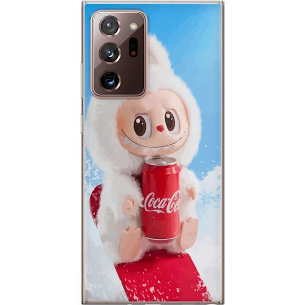 Samsung Galaxy Note20 Ultra Genomskinligt Skal Labubu Summer Edition
