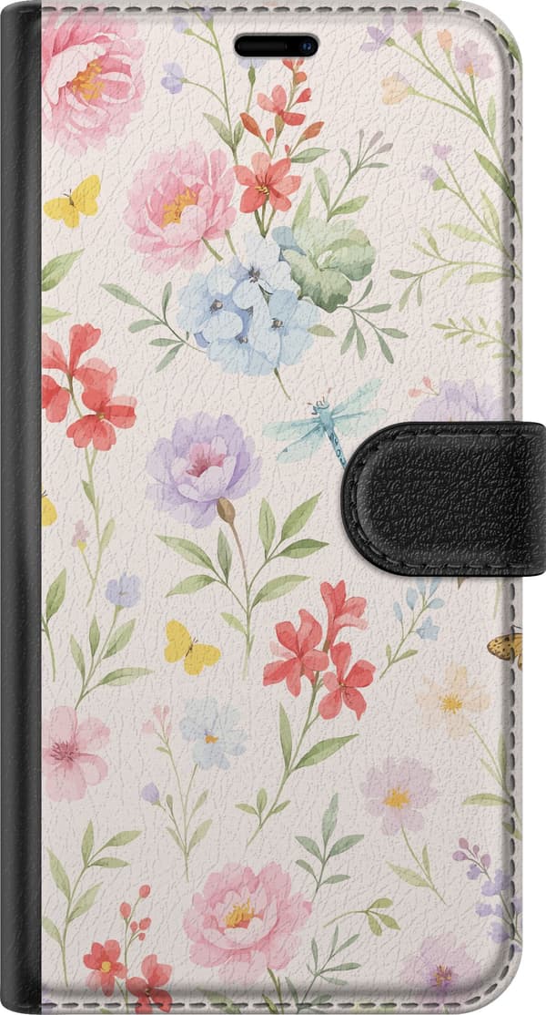 Kompatibel Tegnebogsetui til Apple iPhone 11 Blomster