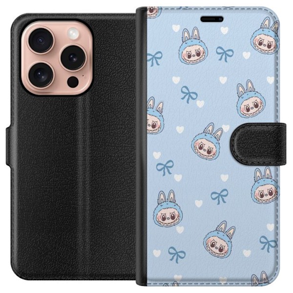 Apple iPhone 16 Pro Lompakkokotelo Labubu Tuli Henki