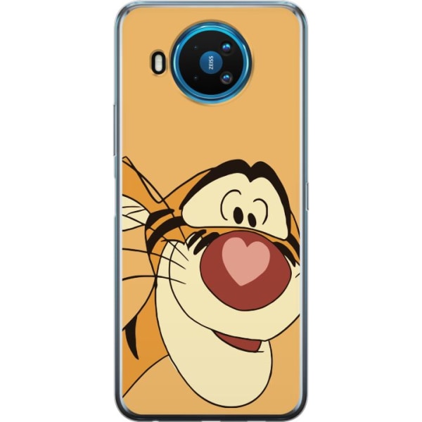 Nokia 8.3 5G Gjennomsiktig deksel Tiger