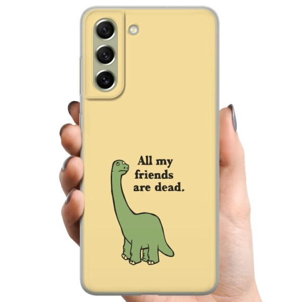 Samsung Galaxy S21 FE 5G TPU Mobilskal Dinosaurier