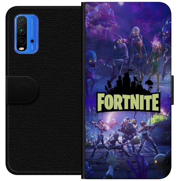 Xiaomi Redmi Note 9 4G Lompakkokotelo Fortnite