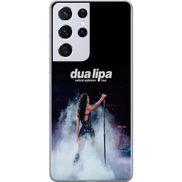 Samsung Galaxy S21 Ultra 5G Gennemsigtig cover Dua Lipa – Signature Looks & Vibes
