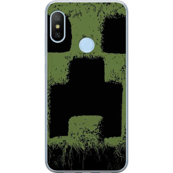 Xiaomi Mi A2 Lite Läpinäkyvä kuori A Minecraft Movie