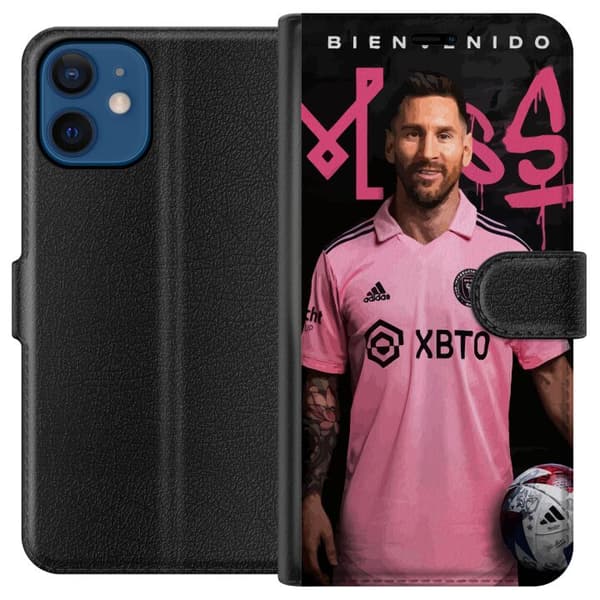 Kompatibelt Plånboksfodral till Apple iPhone 12 Lionel Messi