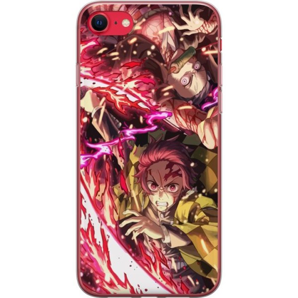 Apple iPhone SE (2020) Cover / Mobilcover - Demon Slayer