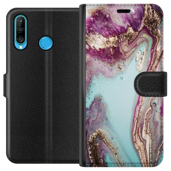 Huawei P30 lite Tegnebogsetui Fee Drøm