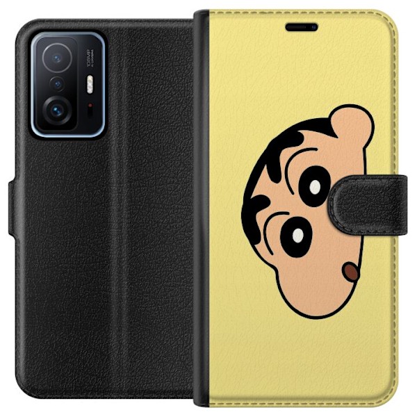 Xiaomi 11T Lommeboketui Peeking Shinchan