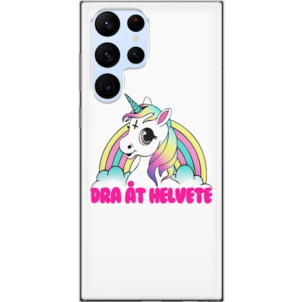 Samsung Galaxy S22 Ultra 5G Cover / Mobilcover - Unicorn
