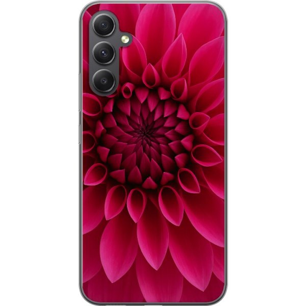 Samsung Galaxy A15 5G Gjennomsiktig deksel Rosecore