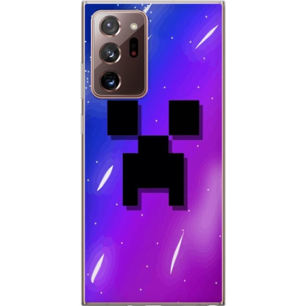 Samsung Galaxy Note20 Ultra Läpinäkyvä kuori Minecraft