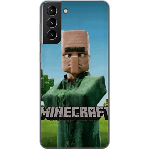 Samsung Galaxy S21+ 5G Läpinäkyvä kuori A Minecraft Movie