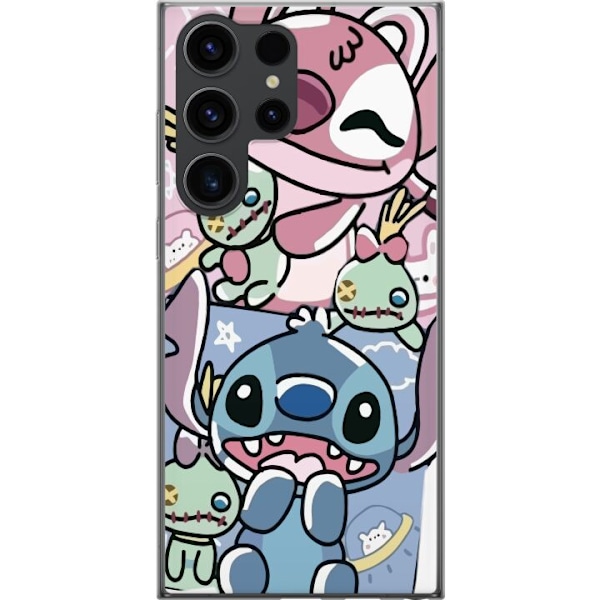 Samsung Galaxy S24 Ultra Genomskinligt Skal Stitch