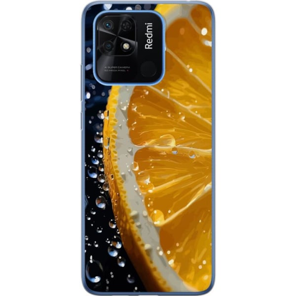 Xiaomi Redmi 10C Gennemsigtig cover Appelsin
