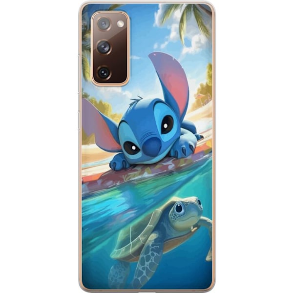 Samsung Galaxy S20 FE Gennemsigtig cover Stitch med skildpadde