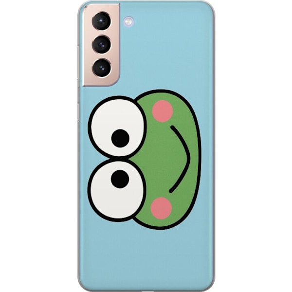 Samsung Galaxy S21 Läpinäkyvä kuori Keroppi Smile