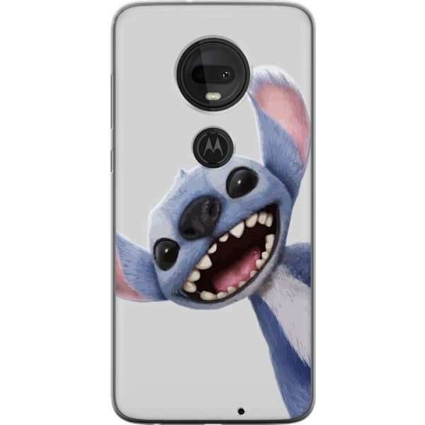 Motorola Moto G7 Läpinäkyvä kuori Stitch liikkeessä - Kawa