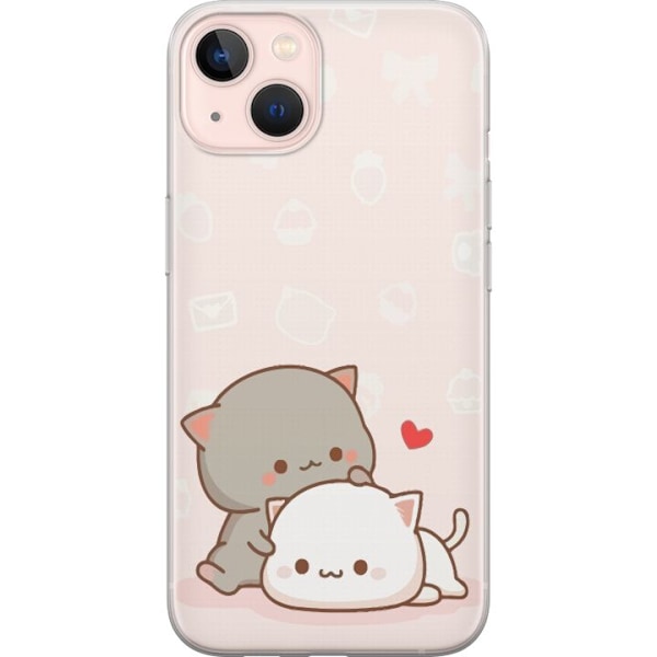 Apple iPhone 13 mini Genomskinligt Skal Kawaii