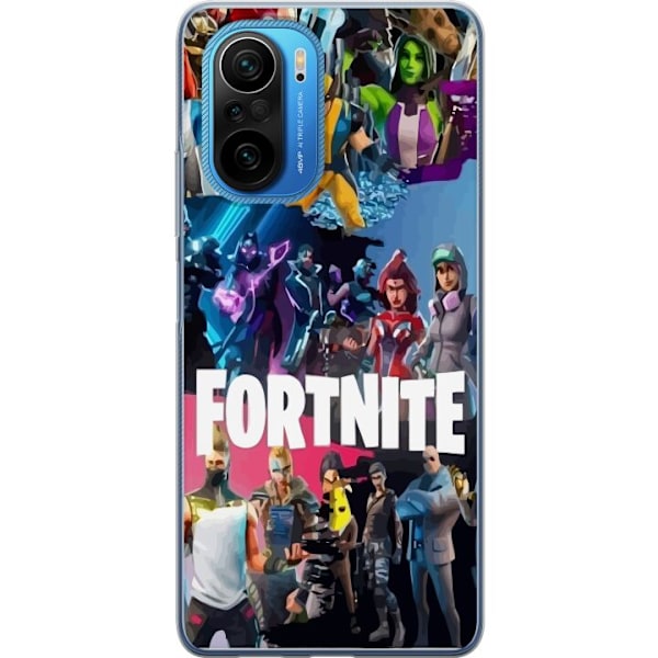 Xiaomi Poco F3 Gjennomsiktig deksel Fortnite