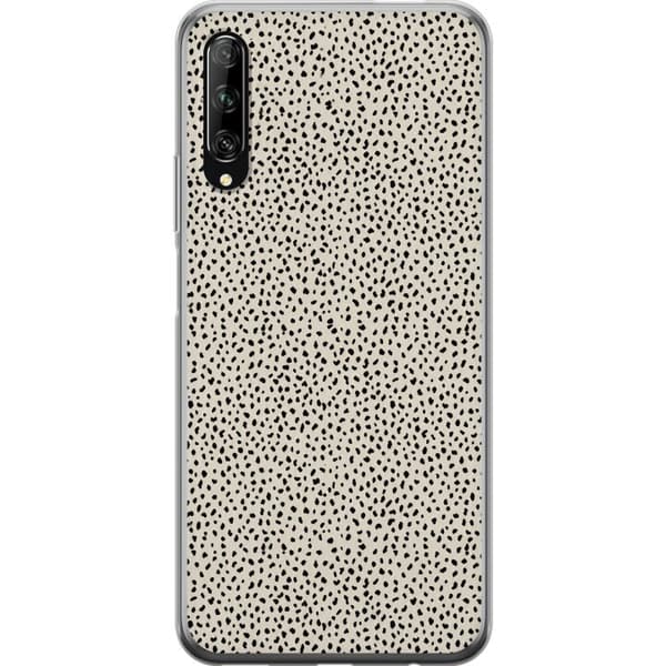 Kompatibelt Mobilskal till Huawei P smart Pro 2019 Beige minileopard beige