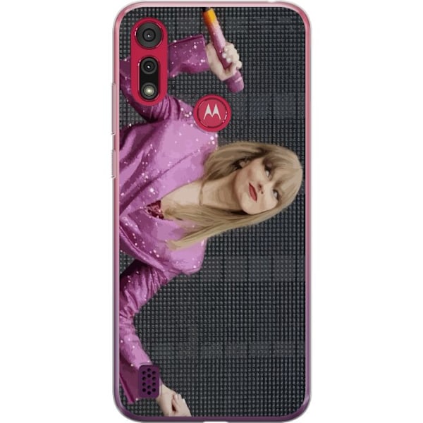 Motorola Moto E6s (2020) Gennemsigtig cover Taylor Swift