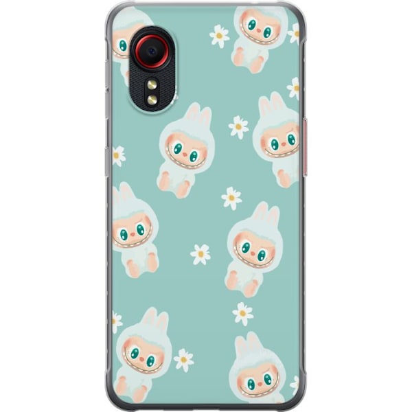 Samsung Galaxy Xcover 5 Läpinäkyvä kuori Labubu Candy Vibes