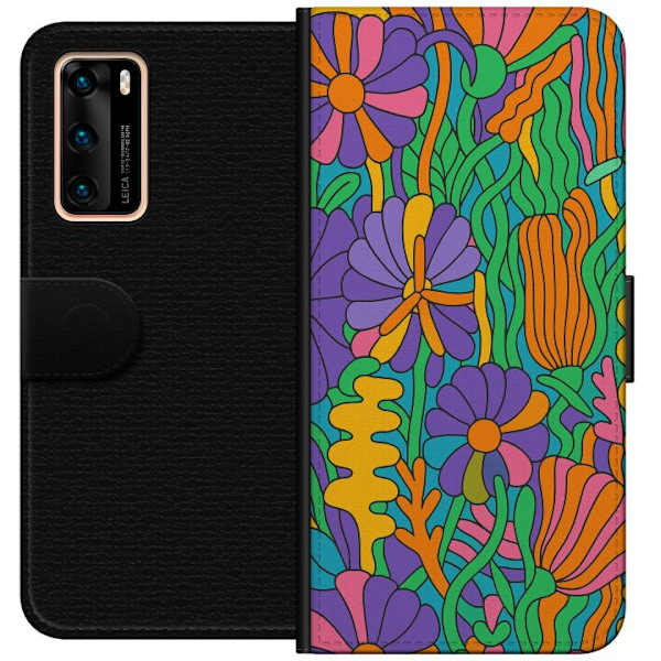 Huawei P40 Plånboksfodral Color Pop