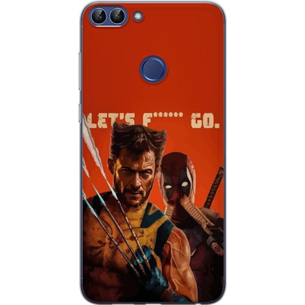 Huawei P smart Läpinäkyvä kuori Deadpool & Wolverine