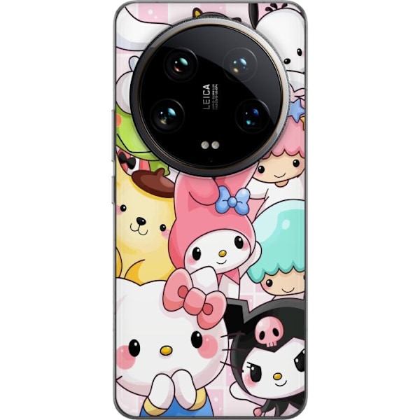 Xiaomi 14 Ultra Genomskinligt Skal Kawaii Sanrio Crew