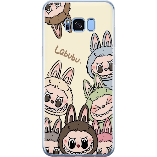 Samsung Galaxy S8+ Genomskinligt Skal Labubu Pastel Collection