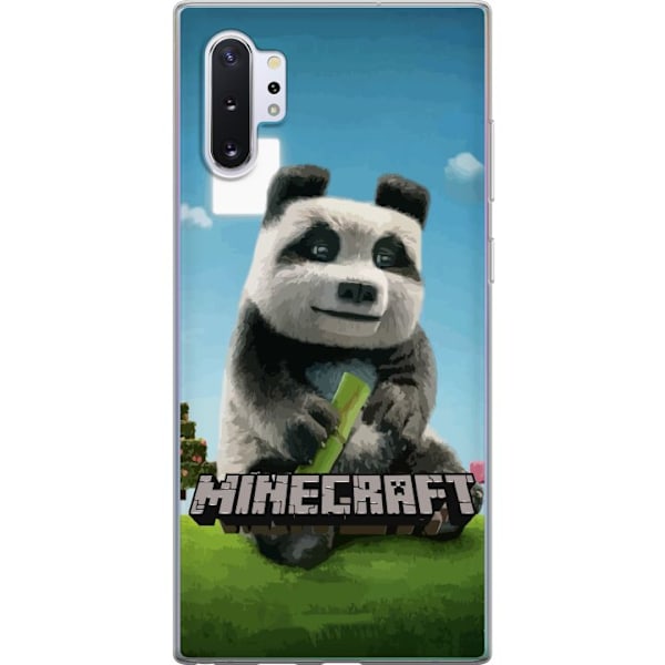 Samsung Galaxy Note10+ Läpinäkyvä kuori A Minecraft Movie