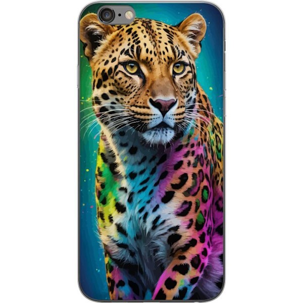 Apple iPhone 6 Plus Gjennomsiktig deksel Leopard