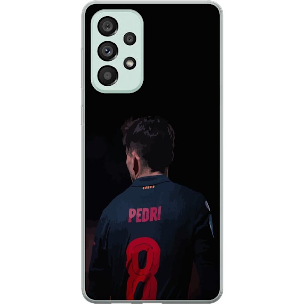 Samsung Galaxy A73 5G Läpinäkyvä kuori Pedri FC Barcelona J